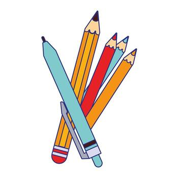 Pen, Pencil and Markers