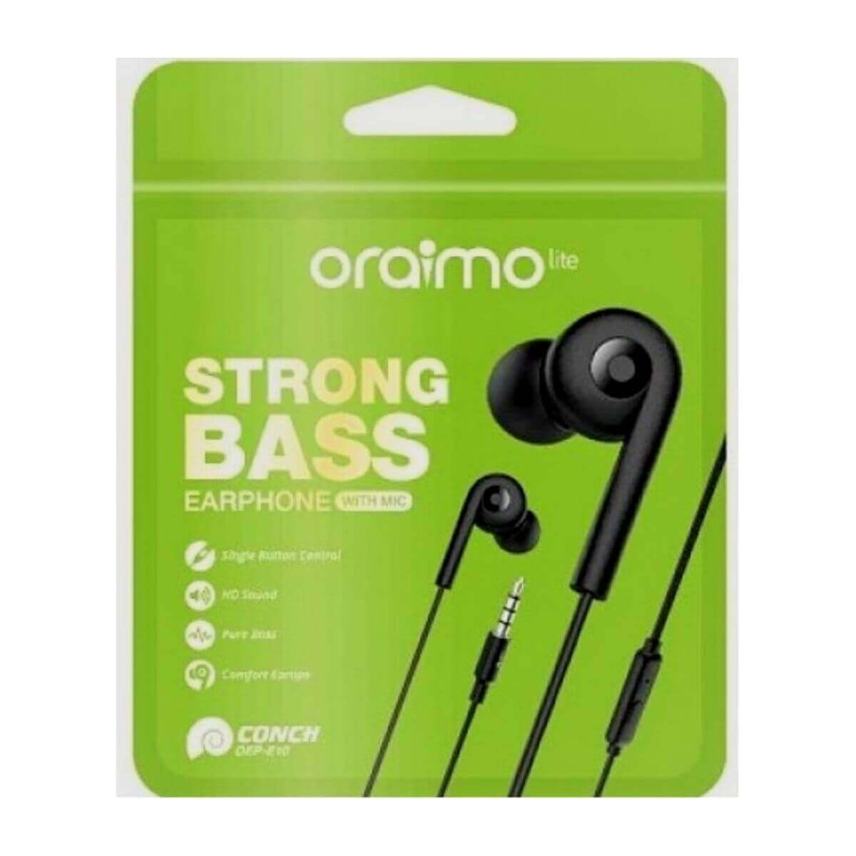 oraimo wired headphones