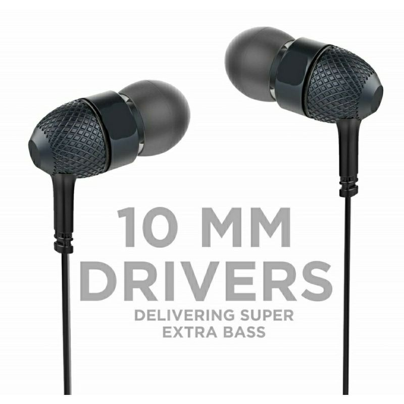 wired headphones black colour 310