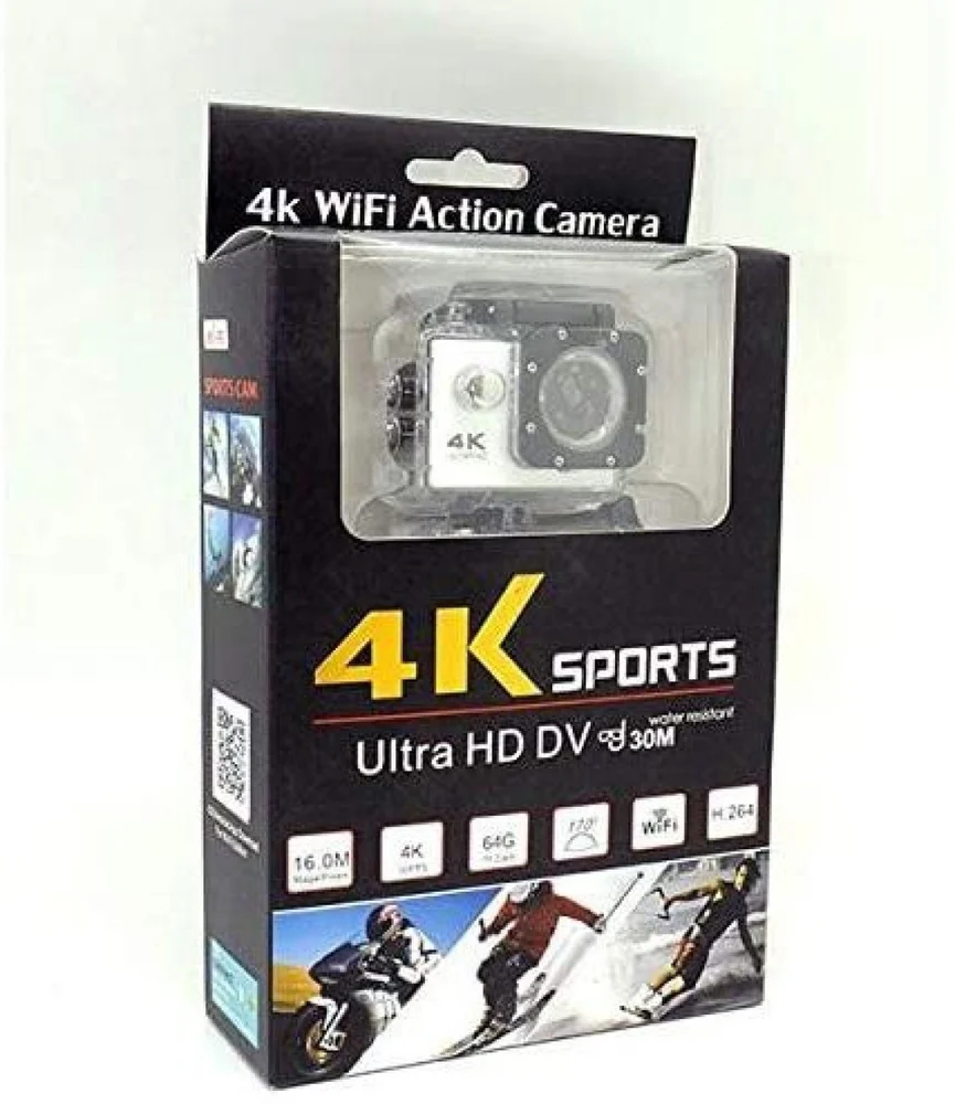 4k Ultra Hd Action Sports Camera Waterproof