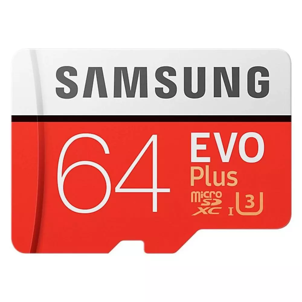 Samsung 64 GB EVO PLUS MicroSDXC Memory Card
