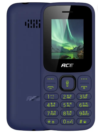 itel Ace- 03 Shine Deep Blue  (Deep Blue)