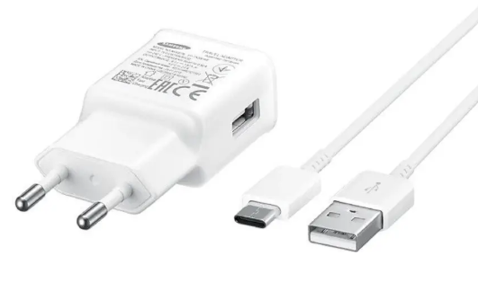 Samsung 15W Type C Charger White (Adapter With Cable)