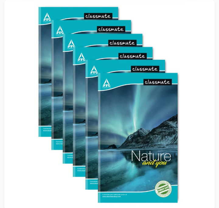 long size unruled note 120 pages